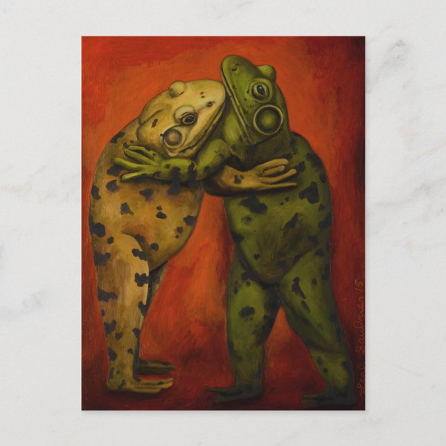 Frog Dancers Vykort (Framsida)