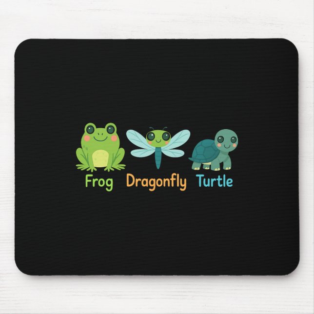 Frog Dragonfly Turtle Subtle Musmatta (Framsidan)