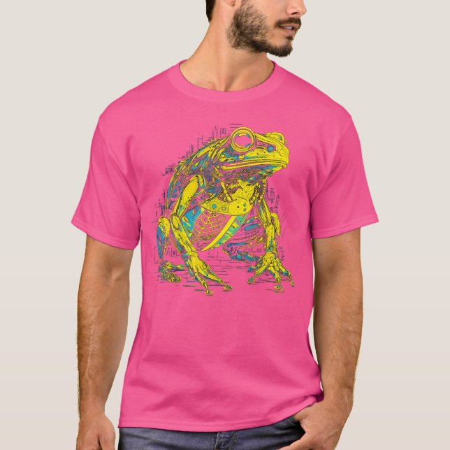 Frog Fantasy Art Animal Frog T Shirt (Framsida)