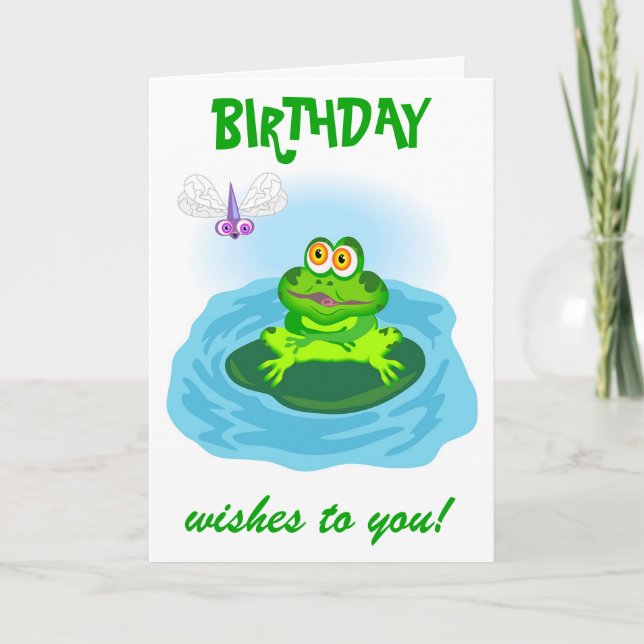 Frog & Fly Kort (Framsida)