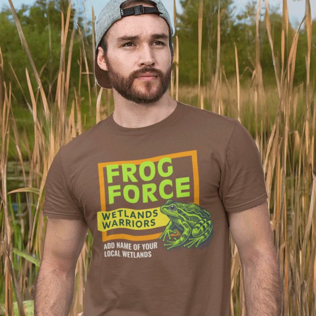 Frog Force Wetlands Warriors Nature Älskare T Shirt (Skapare uppladdad)