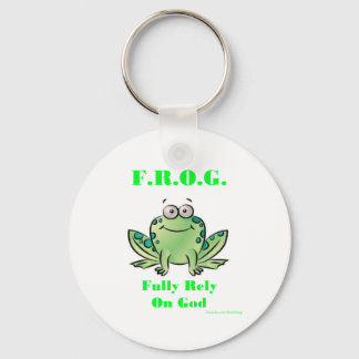 FROG (Fullständigt förlita sig på Gud) Nyckelring