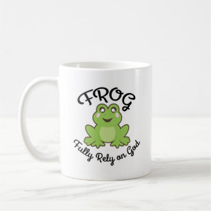 FROG - Fully lita på Gud Kaffemugg