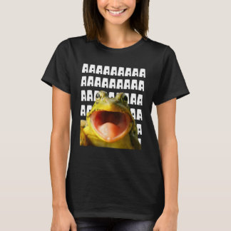 Frog Funny Screaming Meme Manar Women Kids Frog Kä T Shirt