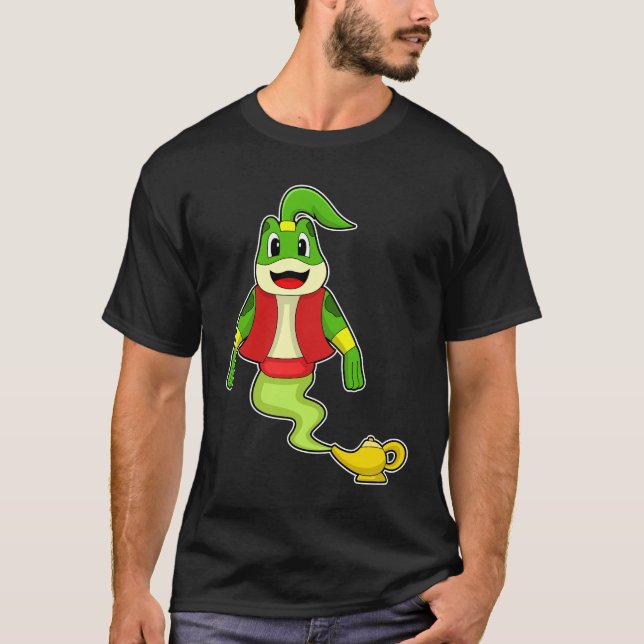 Frog Genie T Shirt (Framsida)
