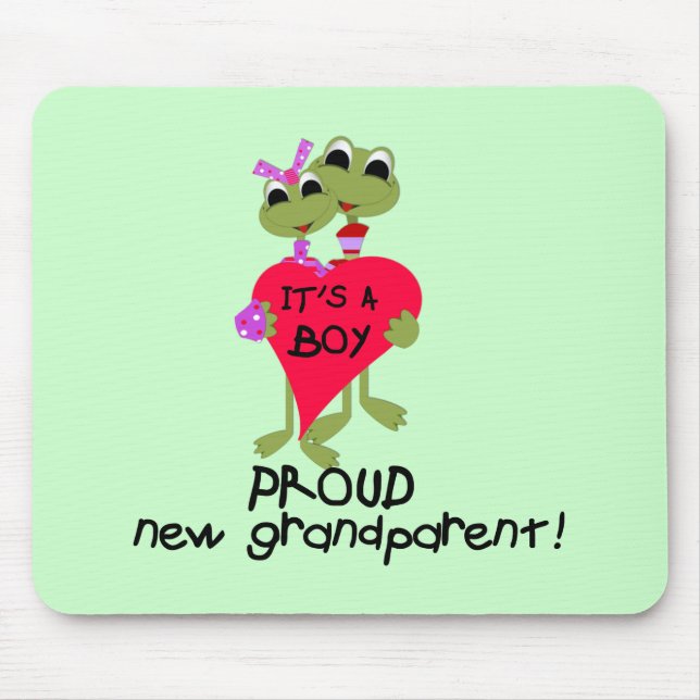 Frog Grandparent of Boy Tshirts and Gifts Musmatta (Framsidan)