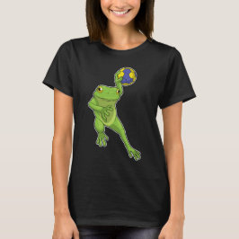 Frog Handball-spelare Handball T Shirt