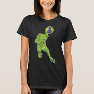 Frog Handball-spelare Handball T Shirt