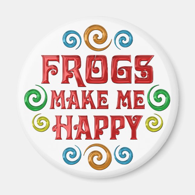 Frog Happity Magnet (Framsidan)