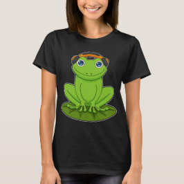 Frog Headphone Music T Shirt
