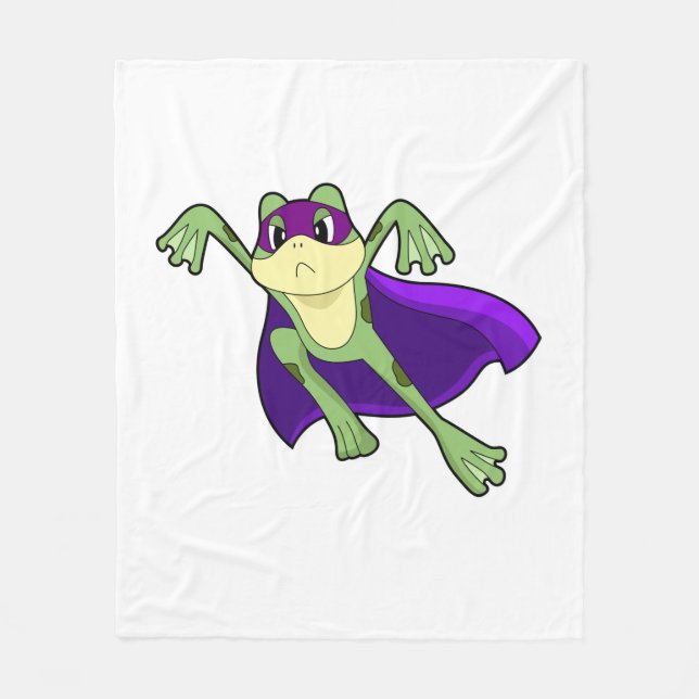 Frog Hero Fleecefilt (Framsidan)