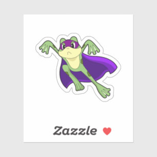 Frog Hero Klistermärken