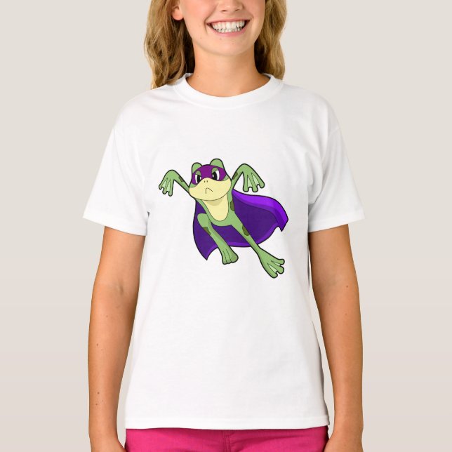 Frog Hero T Shirt (Framsida)