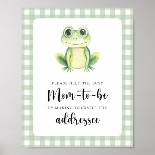 Frog - Hjälp Busy Mamma att be om hjälp Poster