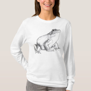 Frog Hoodie Bullfrog Art Shirt Coola Frog Hoodie Tee Shirt