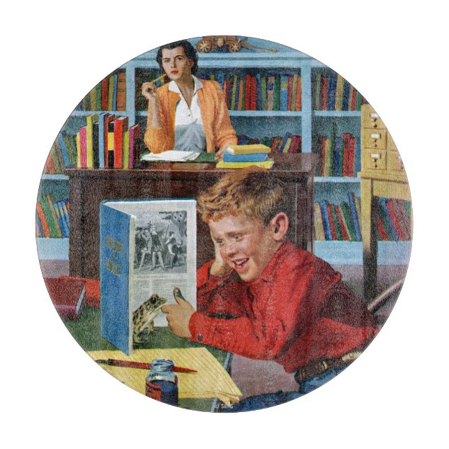 Frog i Bibliotek (Framsidan)