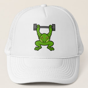 Frog i Bodybuilding med Barbell Keps