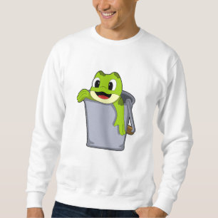 Frog i Bucket Lång Ärmad Tröja