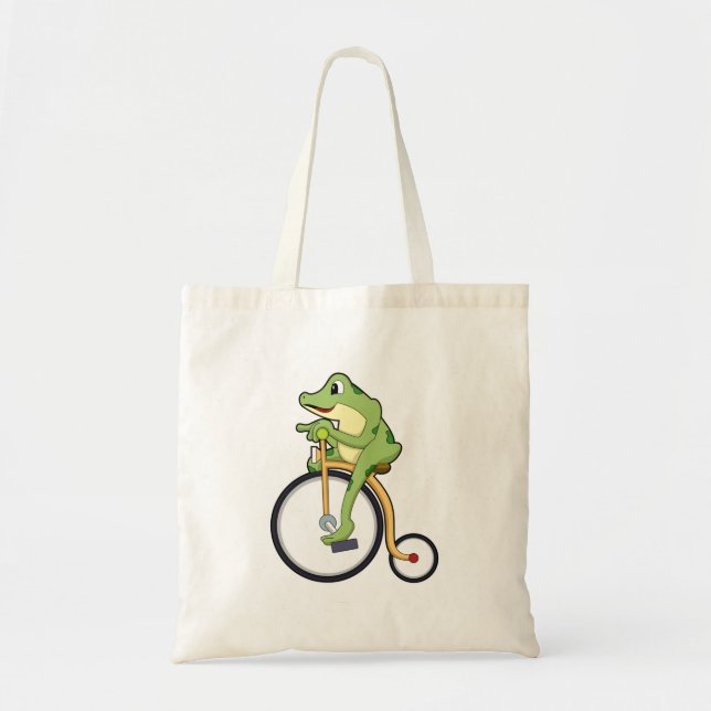 Frog i Circus med Bicycle.PNG Tygkasse (Framsidan)