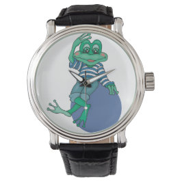 Frog i Jeans, Birthday, Polka dots Armbandsur
