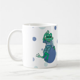 Frog i Jeans, Birthday, Polka dots Mugg