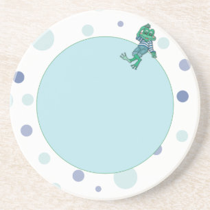 Frog i Jeans, Birthday, Polka dots Underlägg
