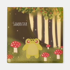 Frog i magisk natur magnet