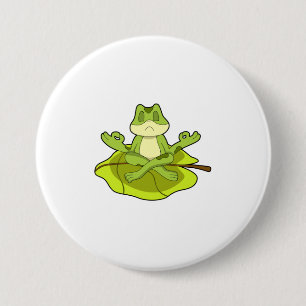 Frog i Meditate Knapp