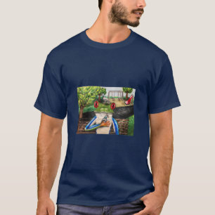 Frog i parken T- T Shirt
