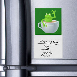 Frog i Tea Magnet