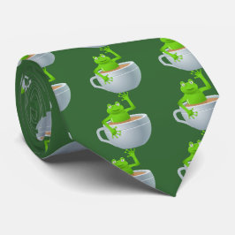 Frog i Tea Slips