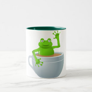 Frog i Tea Två-Tonad Mugg