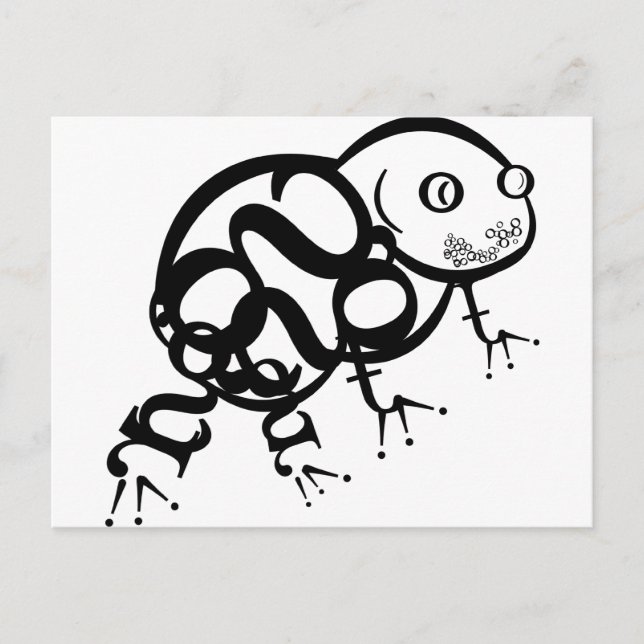 Frog i typ vykort (Framsida)