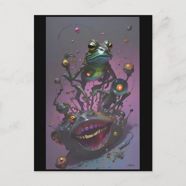 Frog It All II  Vykort (Framsida)