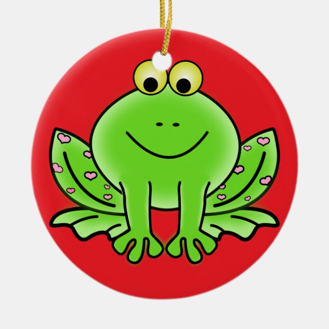Frog jul Ornament (Framsidan)