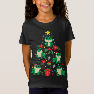 Frog jul Ornament Träd Funny Julafton Gift T Shirt