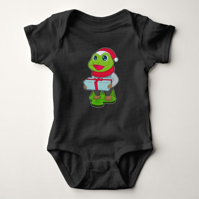 Frog jul Paket T Shirt (Framsida)