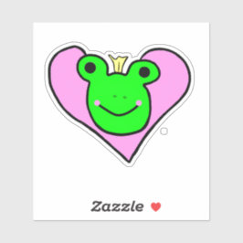 Frog Kärlek Klistermärken
