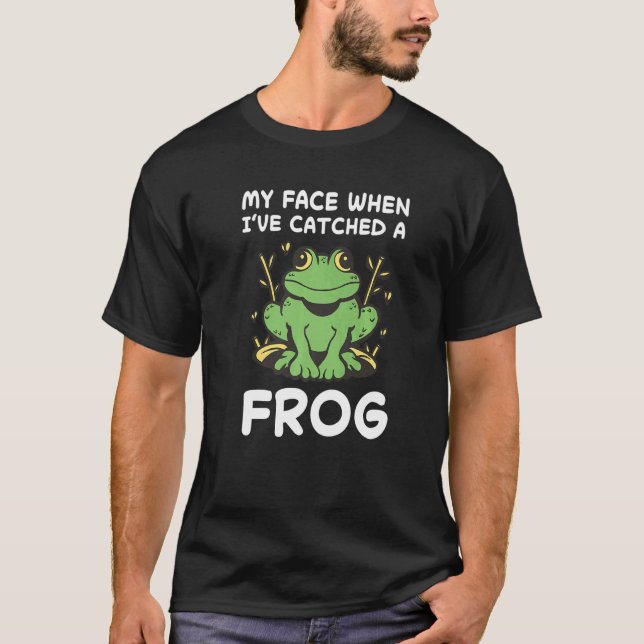 Frog Kärlek Toad Frog Catcher Hunter Amphibian Cat T Shirt (Framsida)