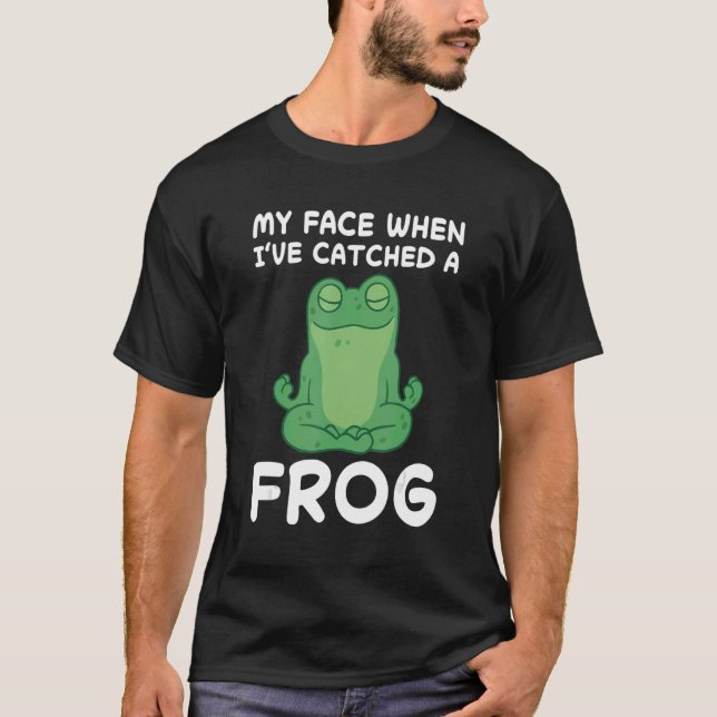 Frog Kärlek Toad Frog Catcher Hunter Amphibian Cat T Shirt (Framsida)