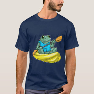 Frog Kayak Paddle T Shirt