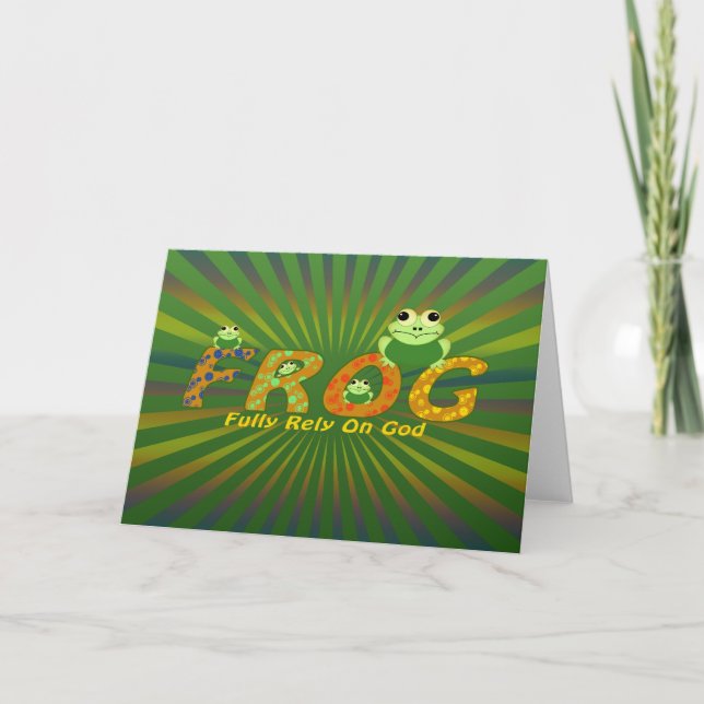 FROG KORT (Framsida)