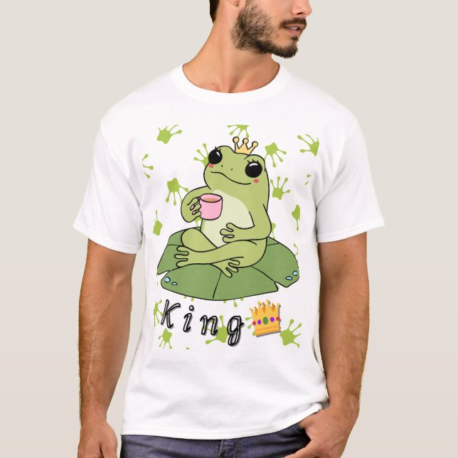 Frog kung hoodie t shirt (Framsida)