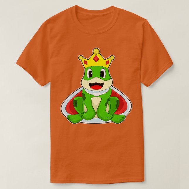Frog Kung Krona 1 T Shirt (Design framsida)