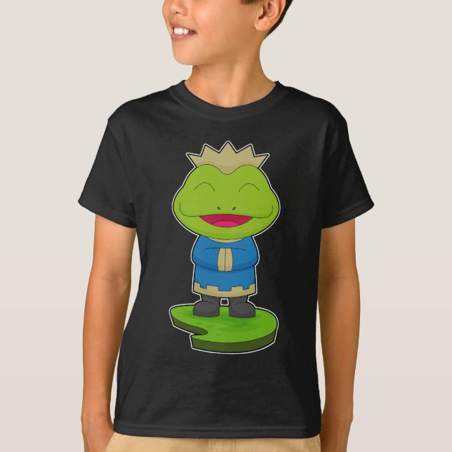 Frog Kung Krona T Shirt (Framsida)