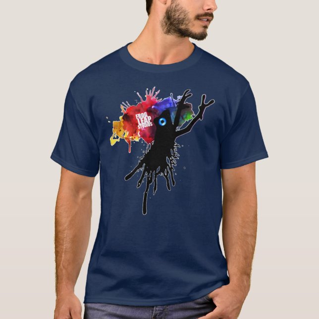 FROG LEAP STUDIOS Leo Moracciholi fan art YouTube  T Shirt (Framsida)