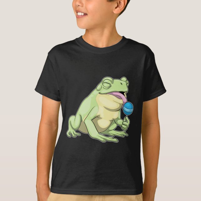 Frog Lollipop T Shirt (Framsida)