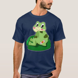 Frog Löv Heart Plaster T Shirt