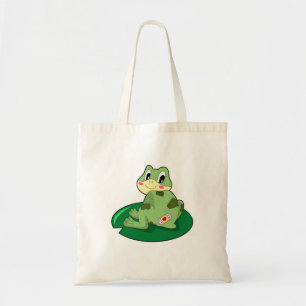Frog Löv Heart Plaster Tygkasse