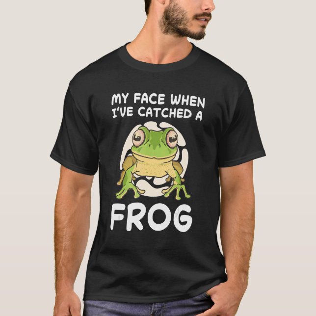 Frog Love Toad Frog Catcher Hunter Amphibian Catch T Shirt (Framsida)
